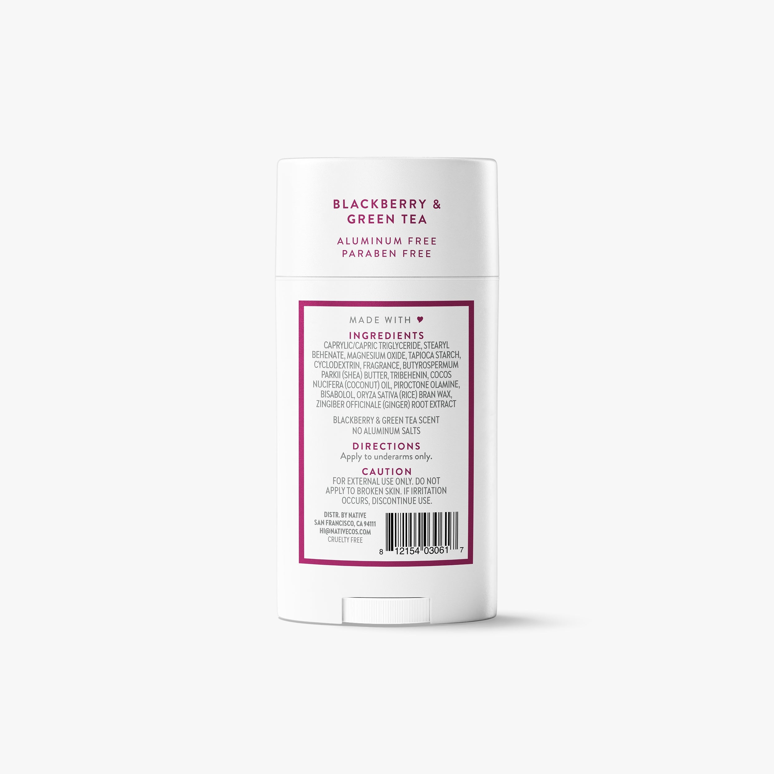 Deodorant Stick Blackberry and Green Tea 2.65oz Classic Everyday Essential
