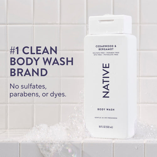 Body Wash Cedarwood and Bergamot 18oz Classic Everyday Essential