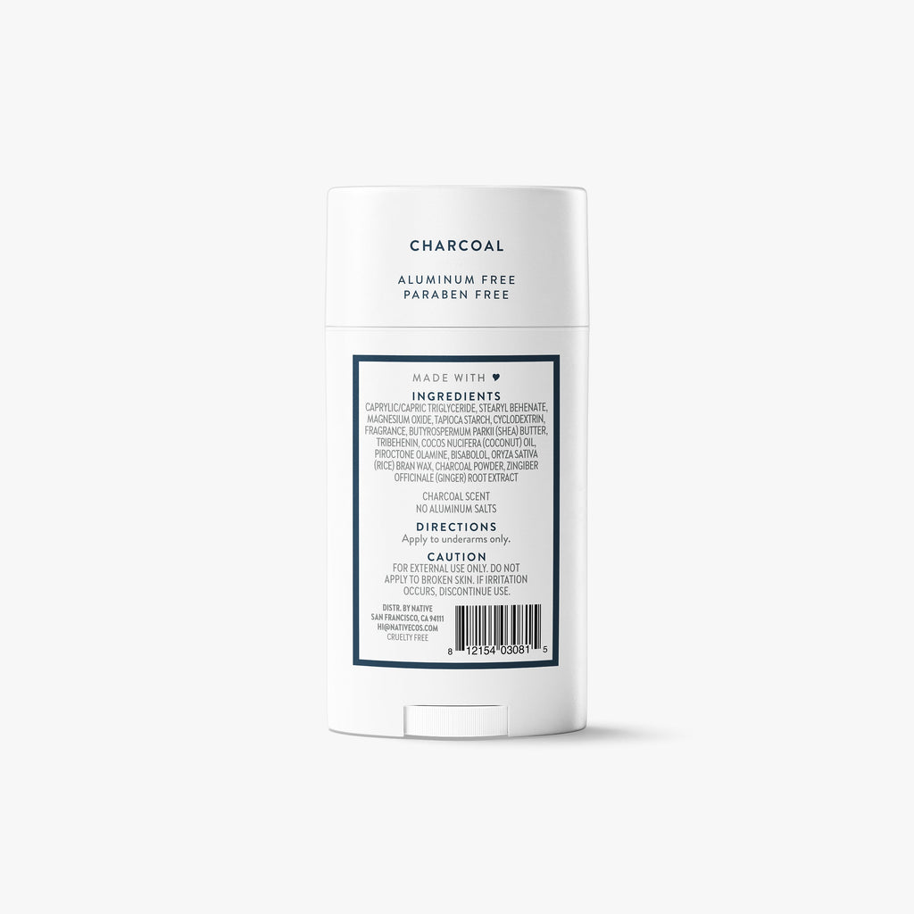 Deodorant Stick Charcoal 2.65oz Classic Everyday Essential