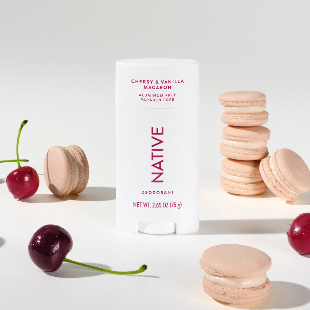 Deodorant Stick Cherry and Vanilla Macaron 2.65oz Classic Everyday Essential