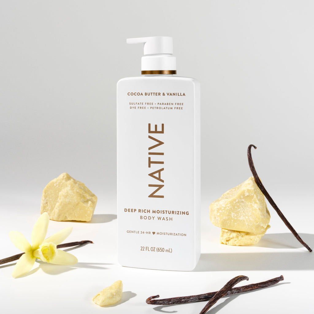 Moisturizing Body Wash Cocoa Butter and Vanilla 22oz Classic Everyday Essential