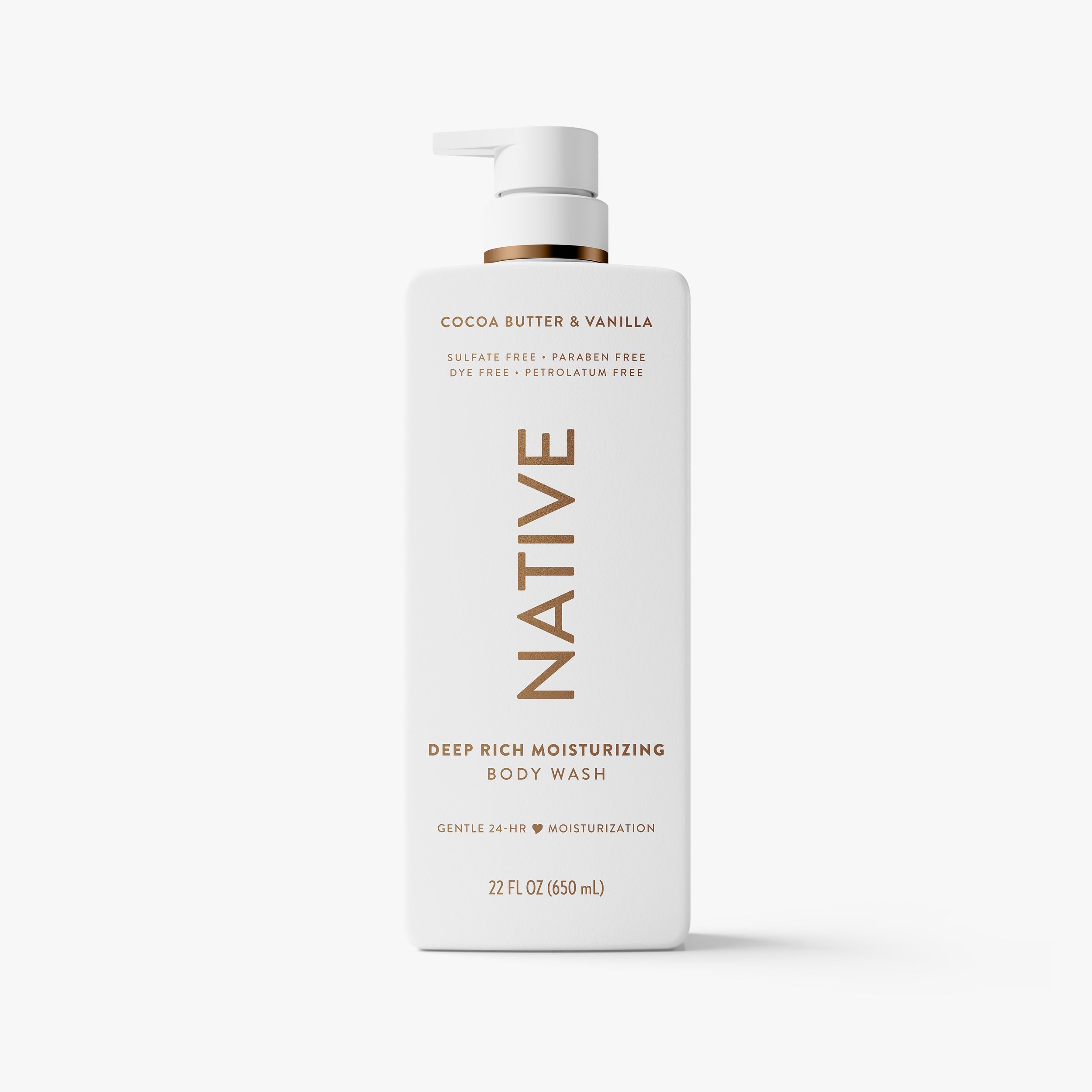 Moisturizing Body Wash Cocoa Butter and Vanilla 22oz Classic Everyday Essential