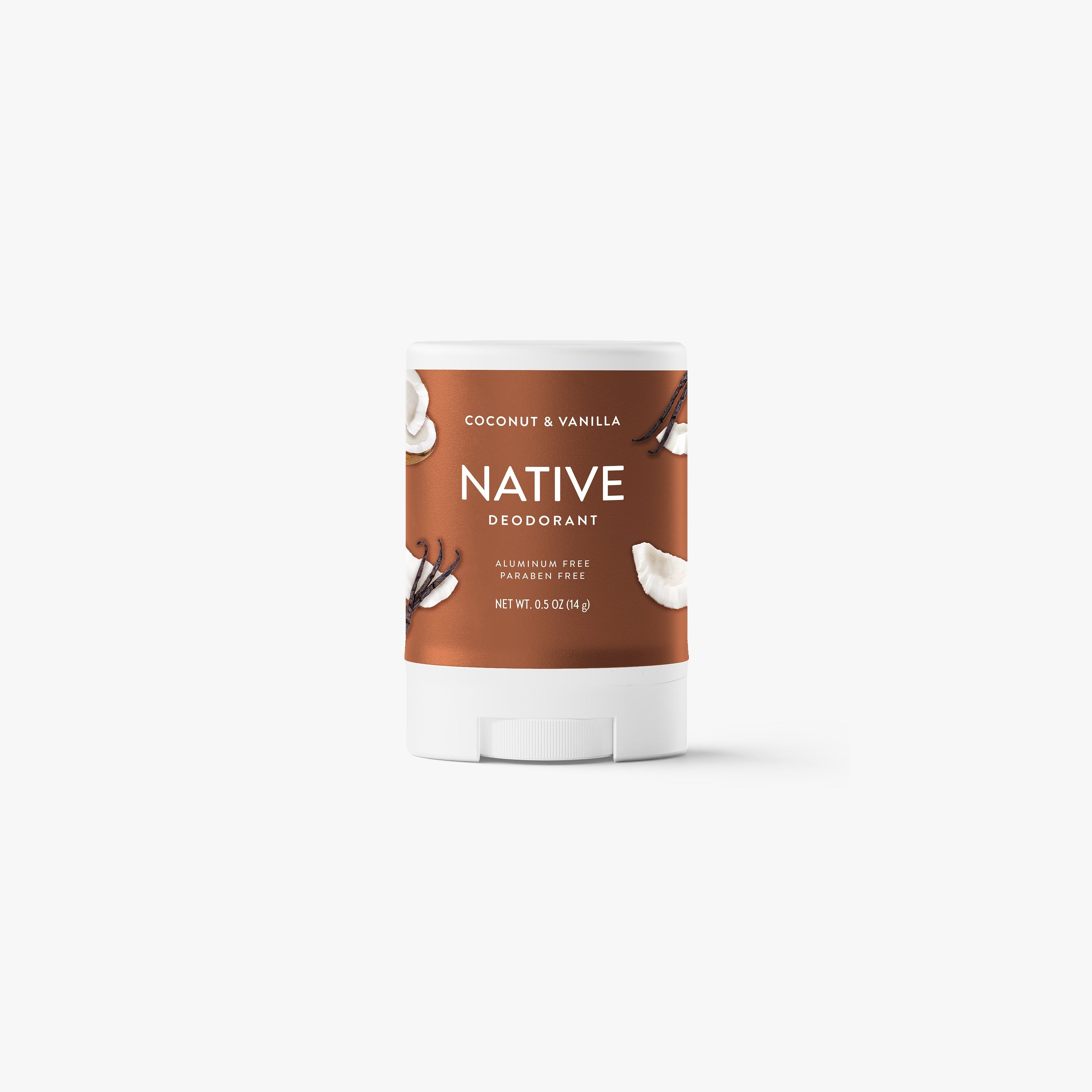 Mini Deodorant Stick Coconut and Vanilla 0.5oz Classic Everyday Essential