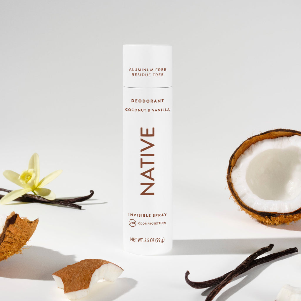 Deodorant Spray Coconut and Vanilla 3.5oz Classic Everyday Essential