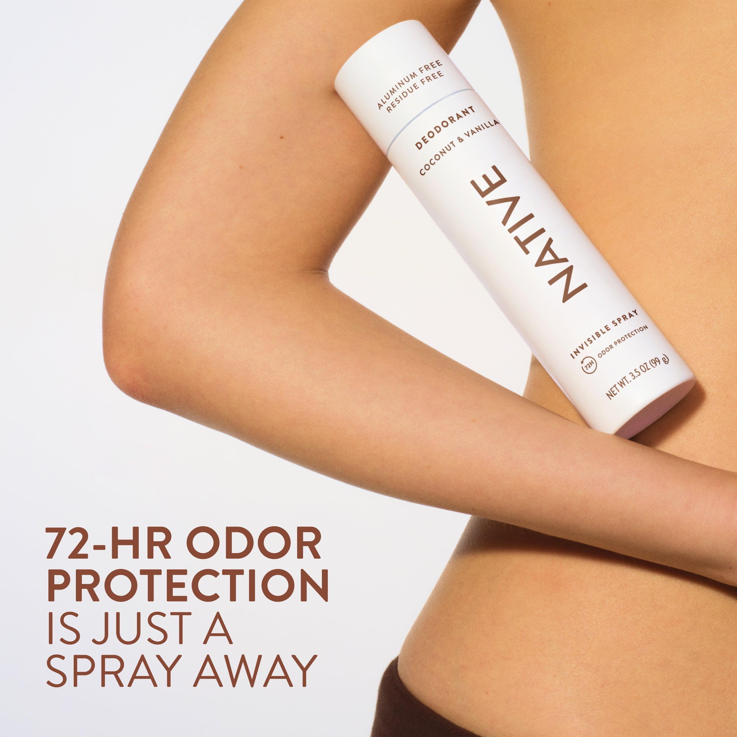 Deodorant Spray Coconut and Vanilla 3.5oz Classic Everyday Essential