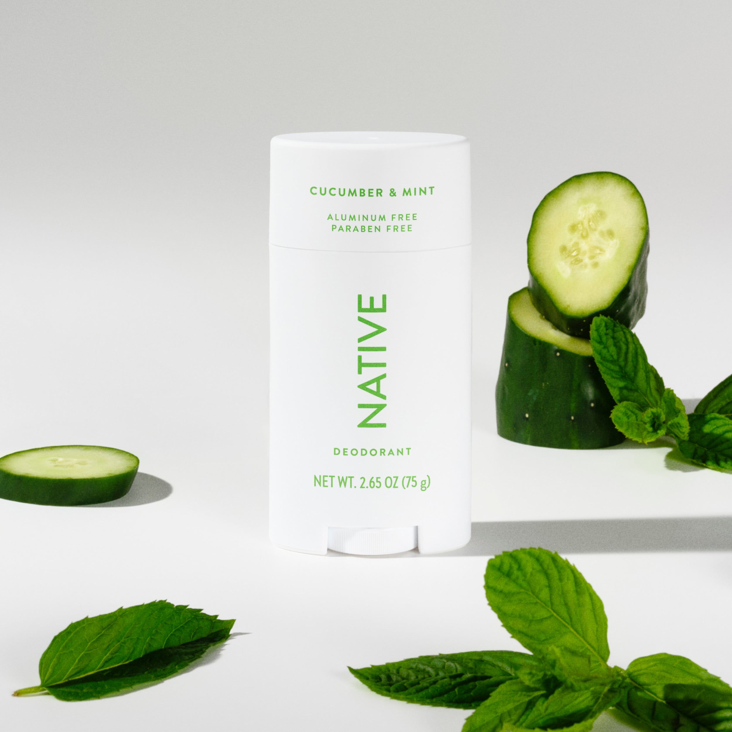Deodorant Stick Cucumber and Mint 2.65oz Classic Everyday Essential