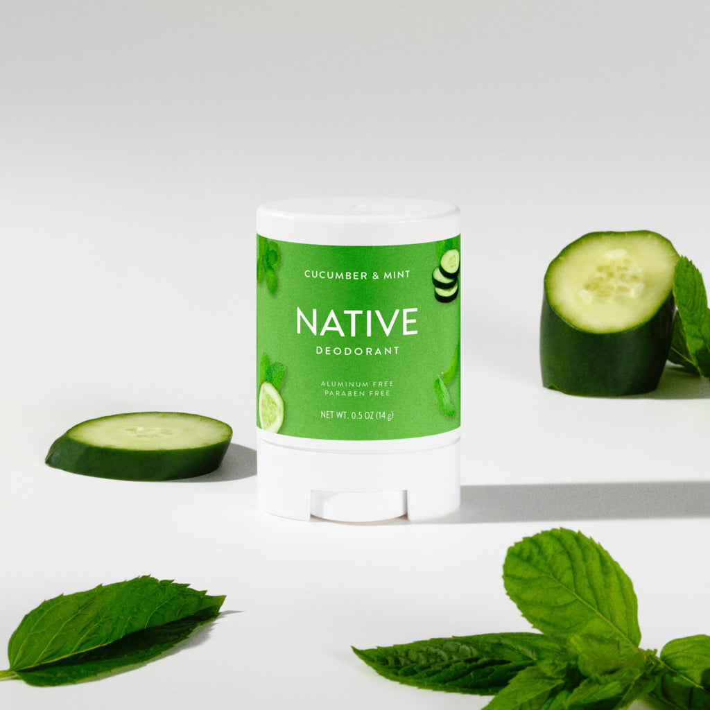 Mini Deodorant Stick Cucumber and Mint 0.5oz Classic Everyday Essential