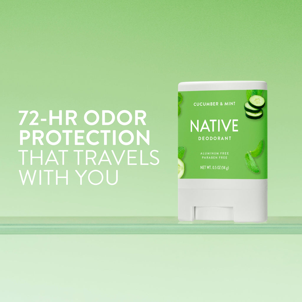Mini Deodorant Stick Cucumber and Mint 0.5oz Classic Everyday Essential