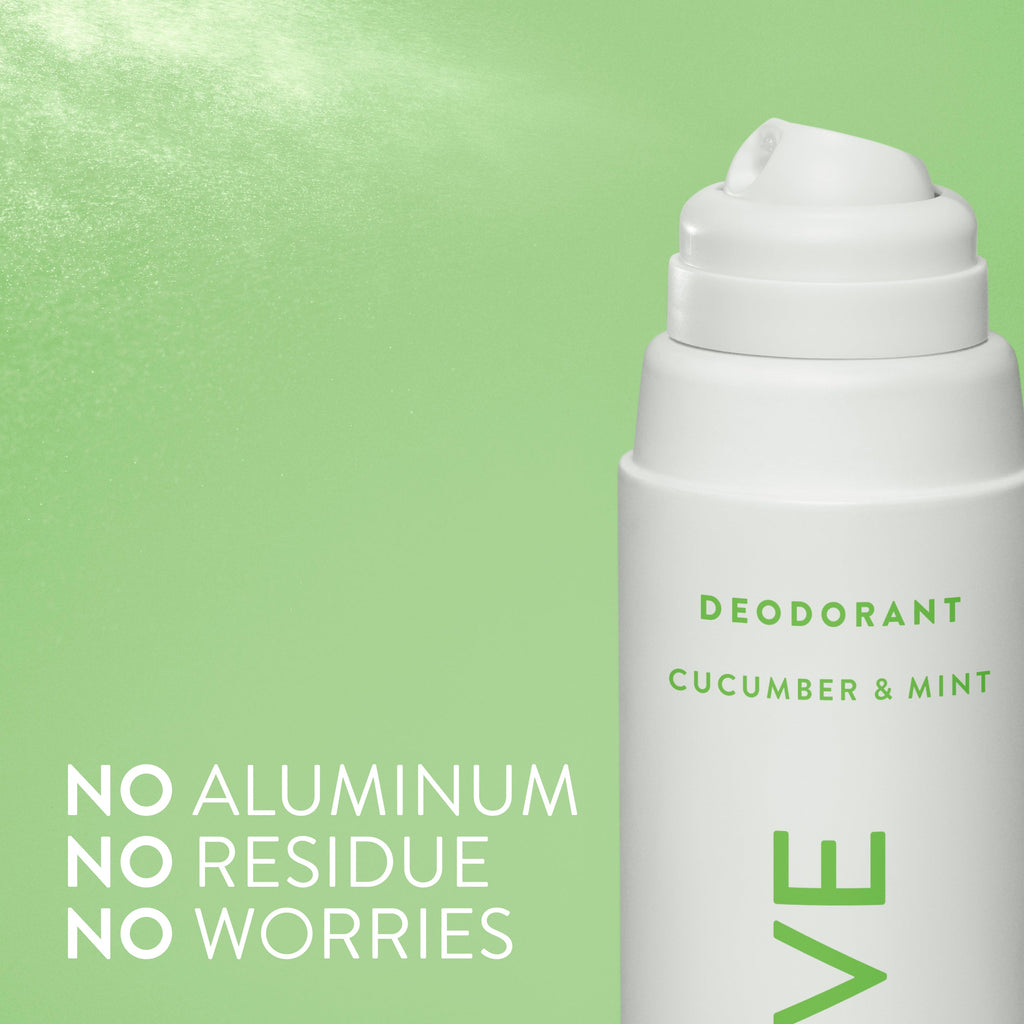 Deodorant Spray Cucumber and Mint 3.5oz Classic Everyday Essential
