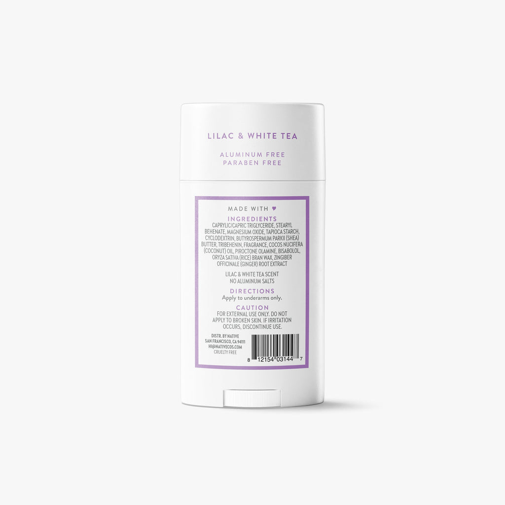 Deodorant Stick Lilac and White Tea 2.65oz Classic Everyday Essential