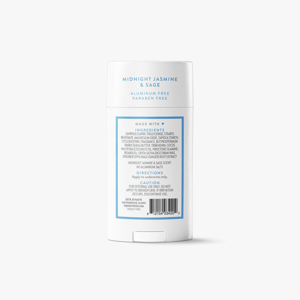 Deodorant Stick Midnight Jasmine and Sage 2.65oz Classic Everyday Essential