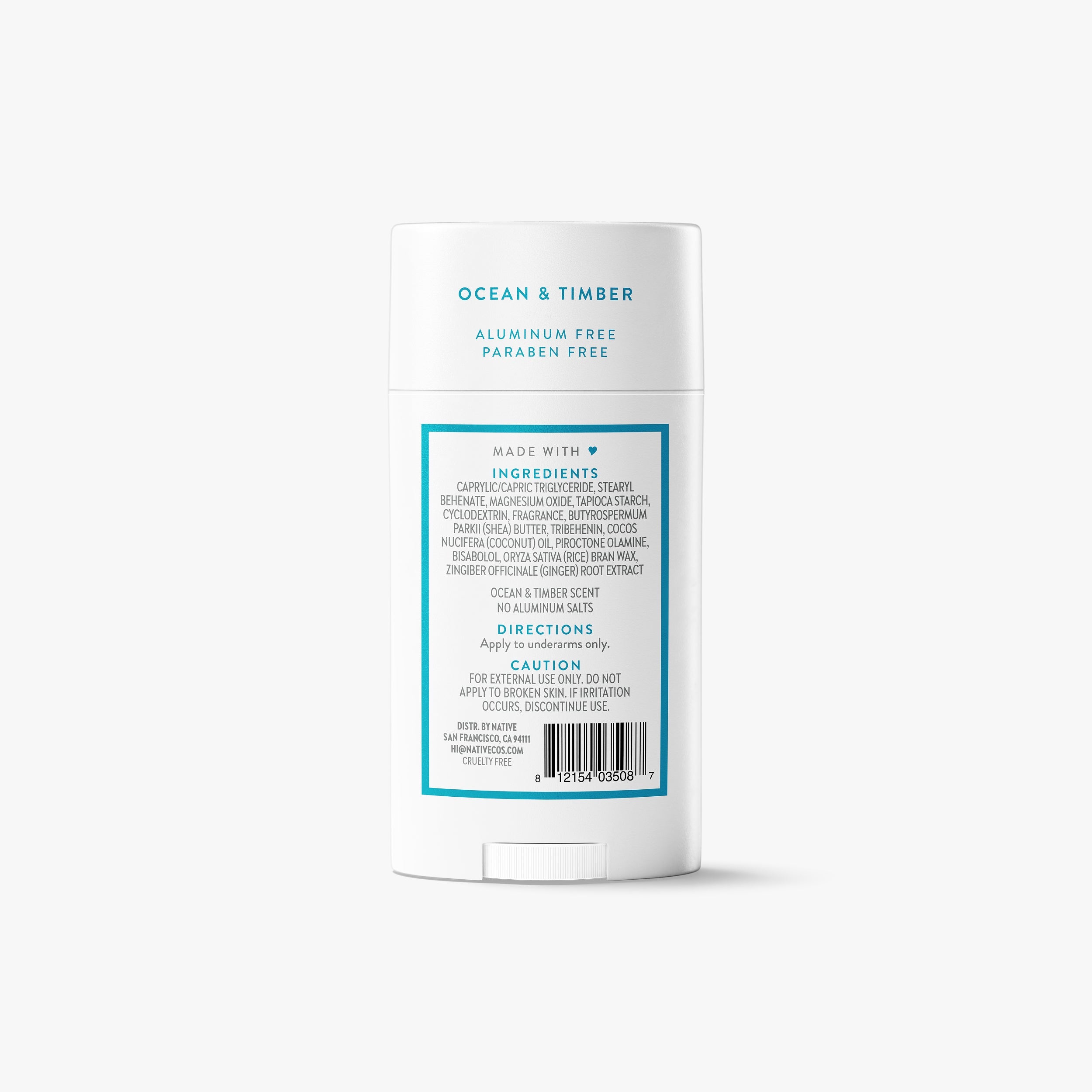 Deodorant Stick Ocean and Timber 2.65oz Classic Everyday Essential
