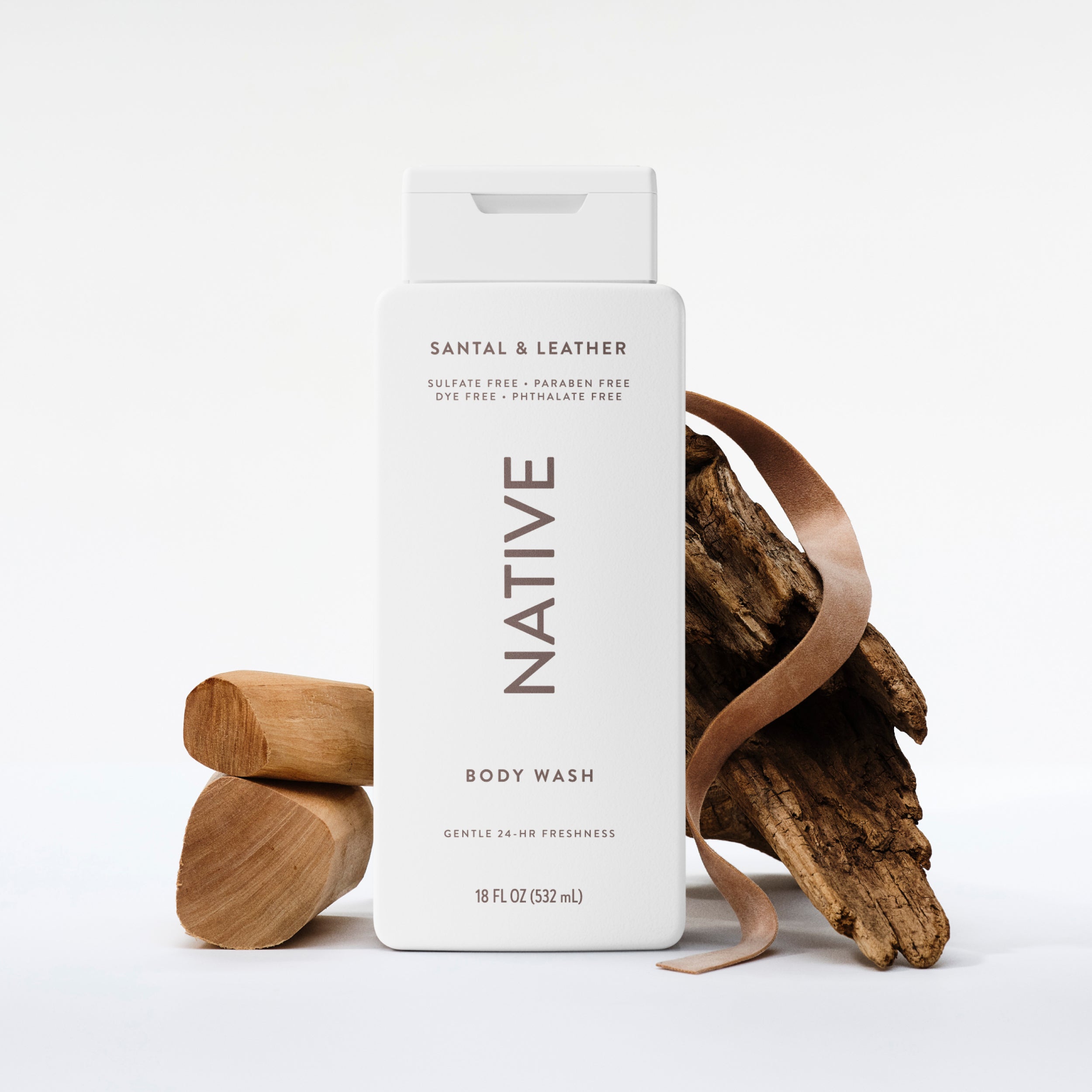 Body Wash Santal and Leather 18oz Classic Everyday Essential