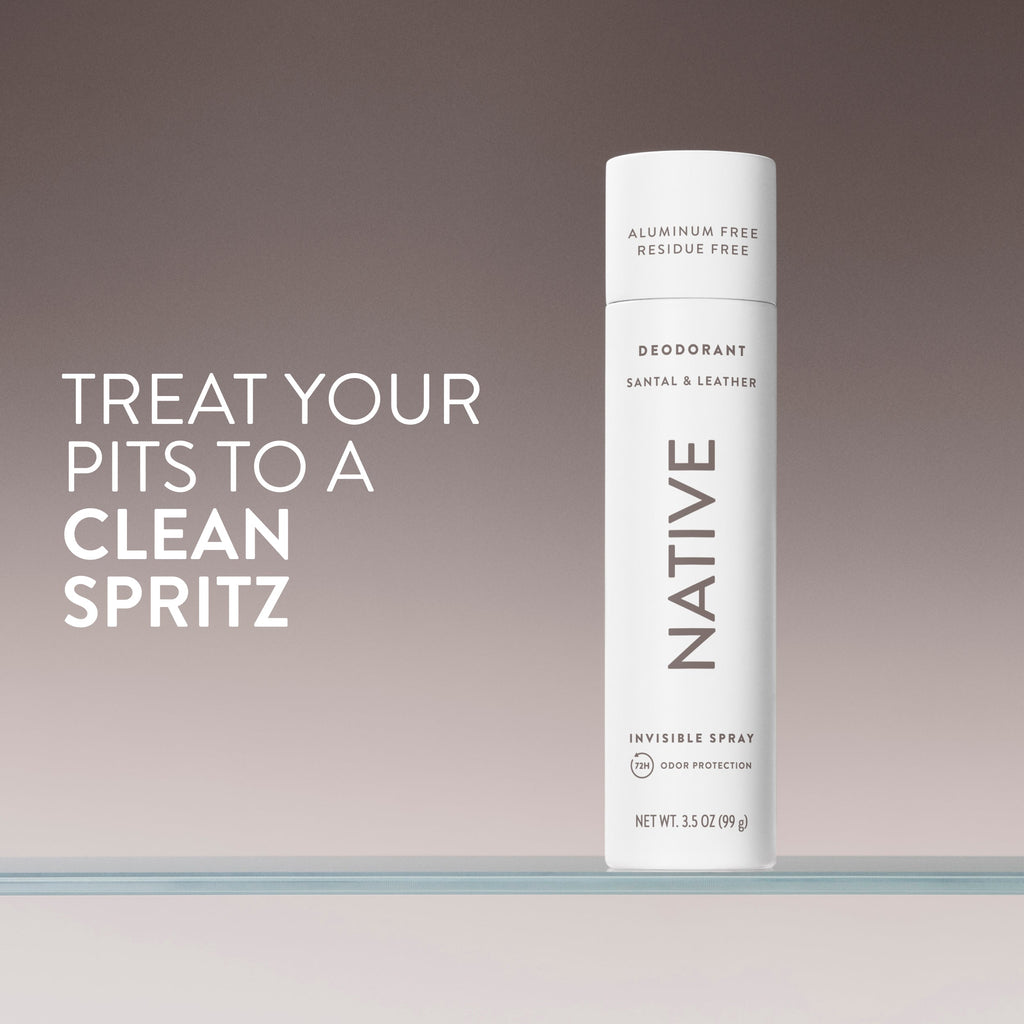 Deodorant Spray Santal and Leather 3.5oz Classic Everyday Essential