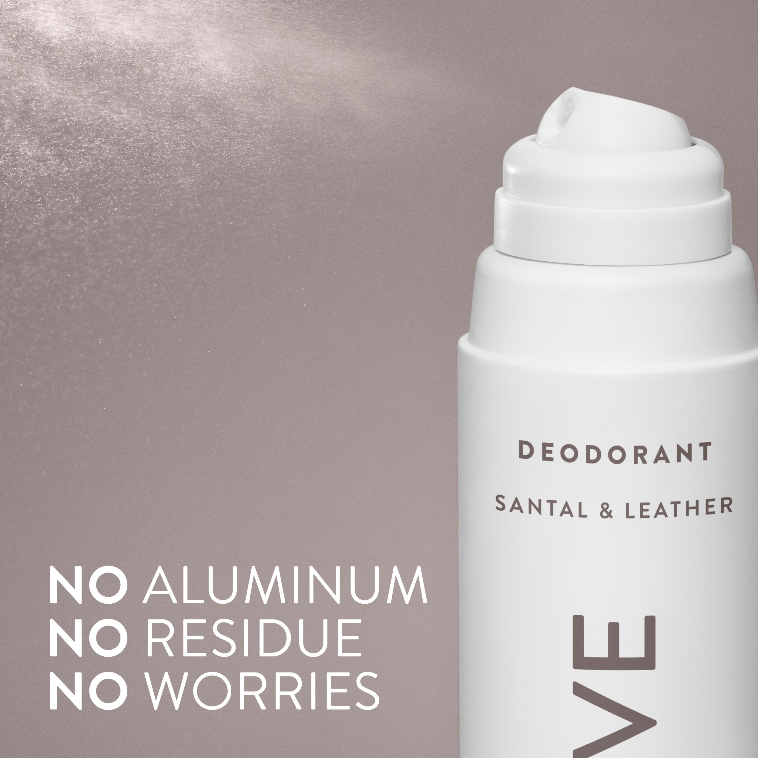 Deodorant Spray Santal and Leather 3.5oz Classic Everyday Essential