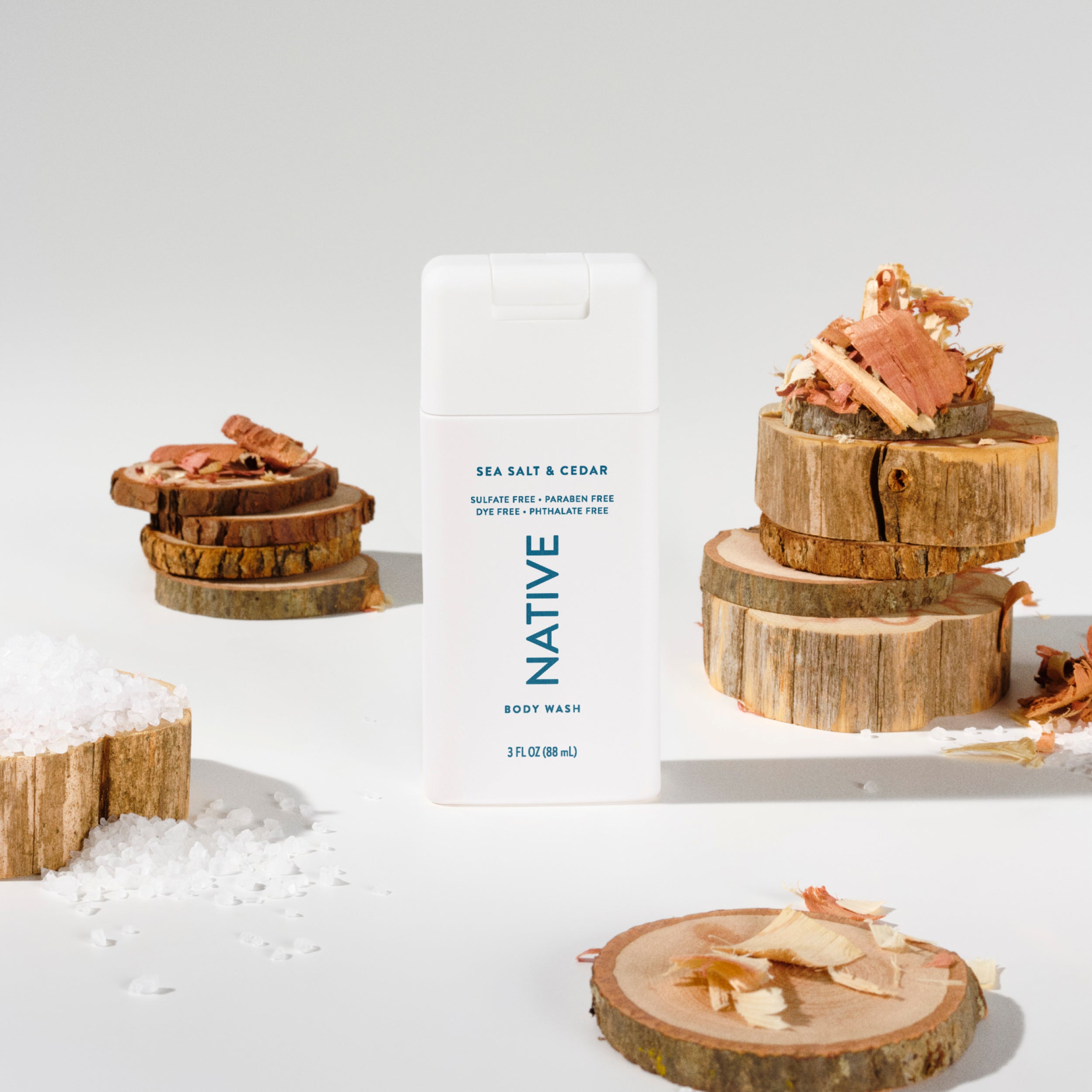 Mini Body Wash Sea Salt and Cedar 3oz Classic Everyday Essential