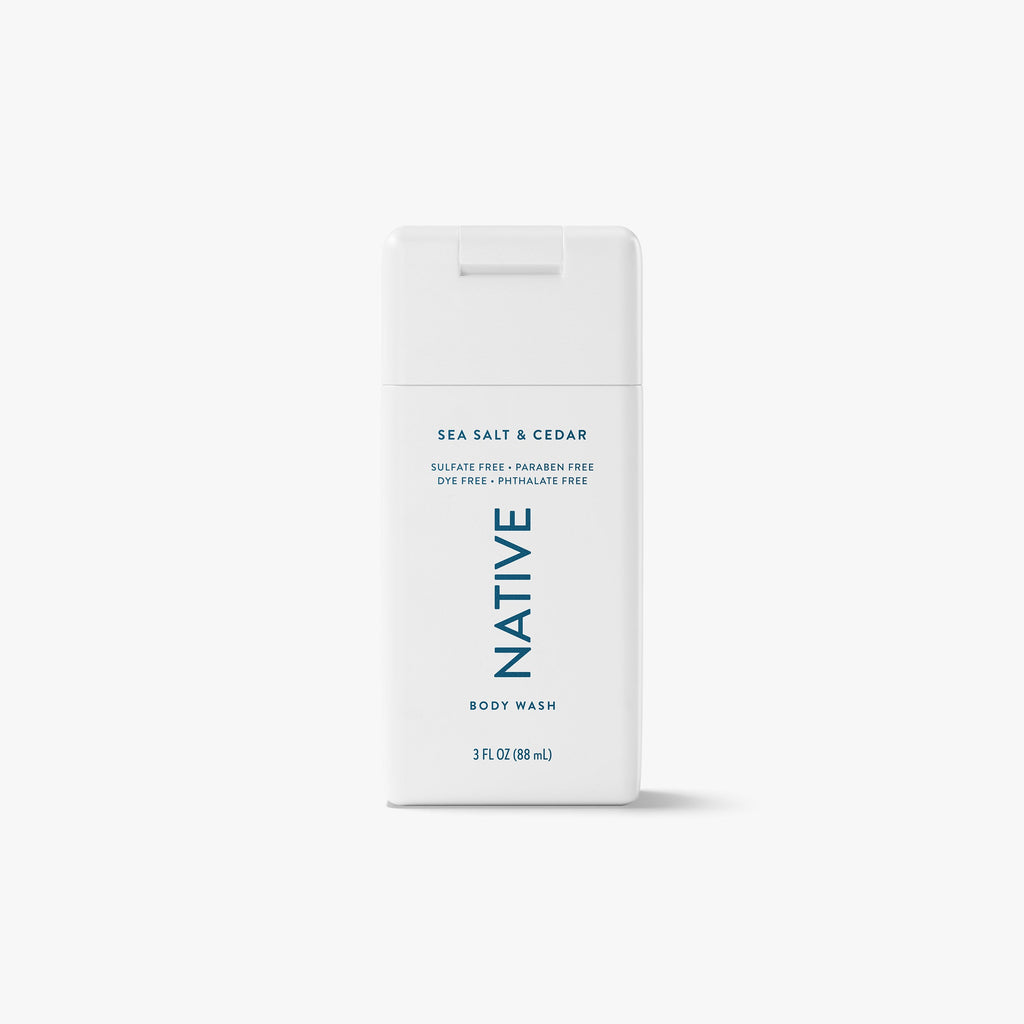 Mini Body Wash Sea Salt and Cedar 3oz Classic Everyday Essential