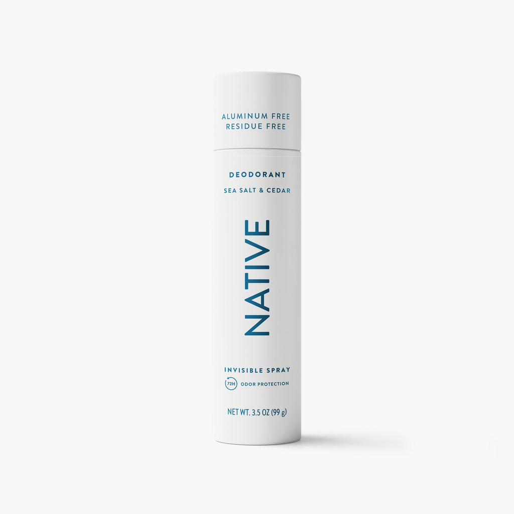 Deodorant Spray Sea Salt and Cedar 3.5oz Classic Everyday Essential