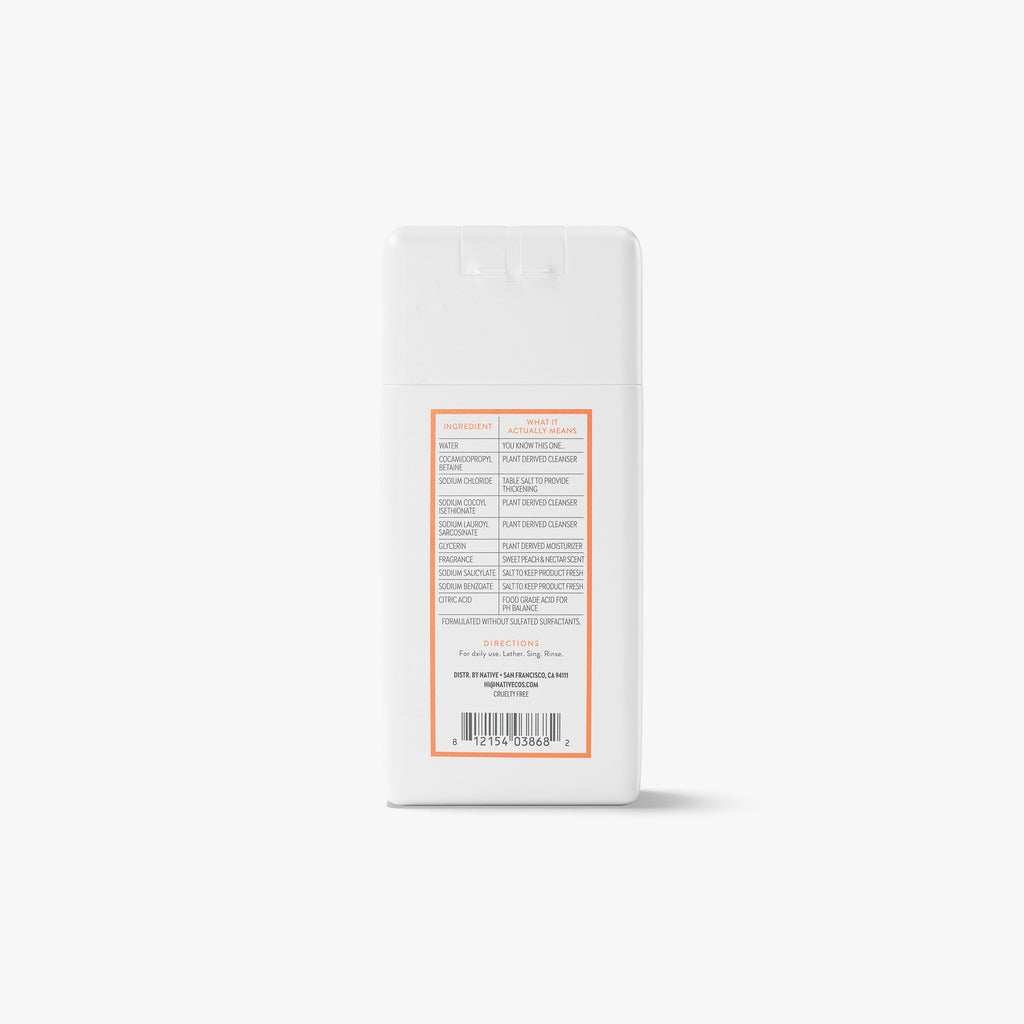 Mini Body Wash Sweet Peach and Nectar 3oz Classic Everyday Essential