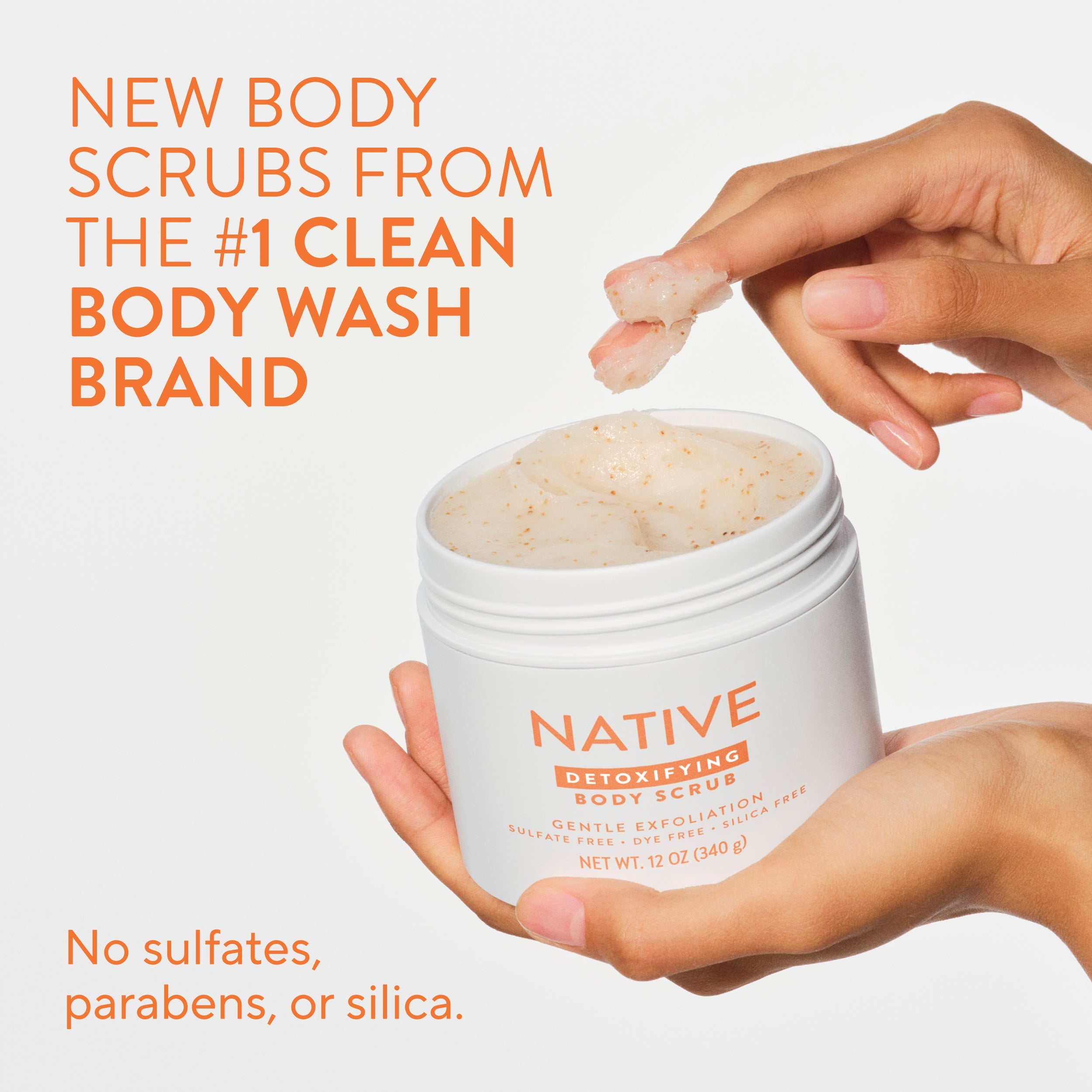 Body Scrub Sweet Peach and Nectar 12oz Classic Everyday Essential