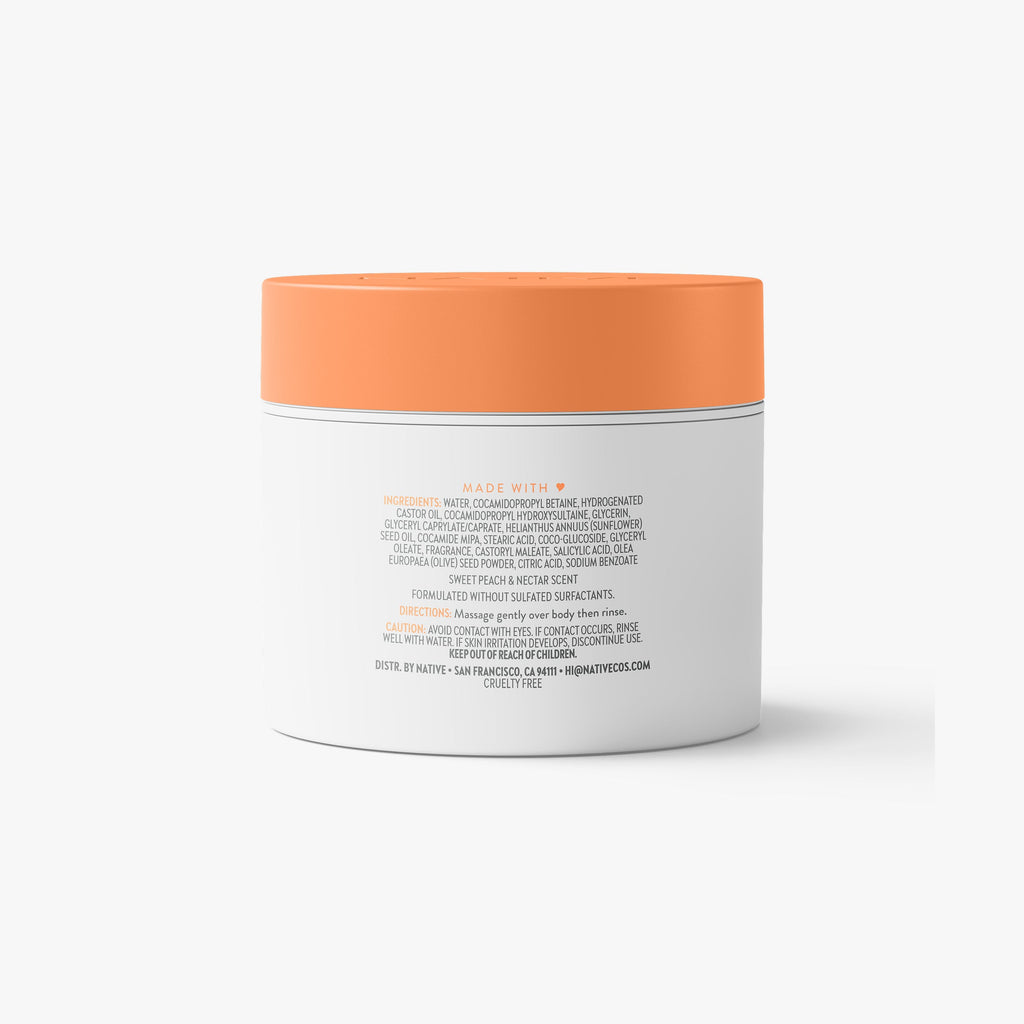 Body Scrub Sweet Peach and Nectar 12oz Classic Everyday Essential