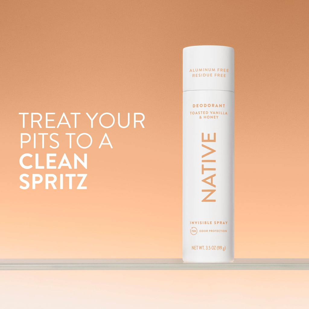 Deodorant Spray Toasted Vanilla and Honey 3.5oz Classic Everyday Essential