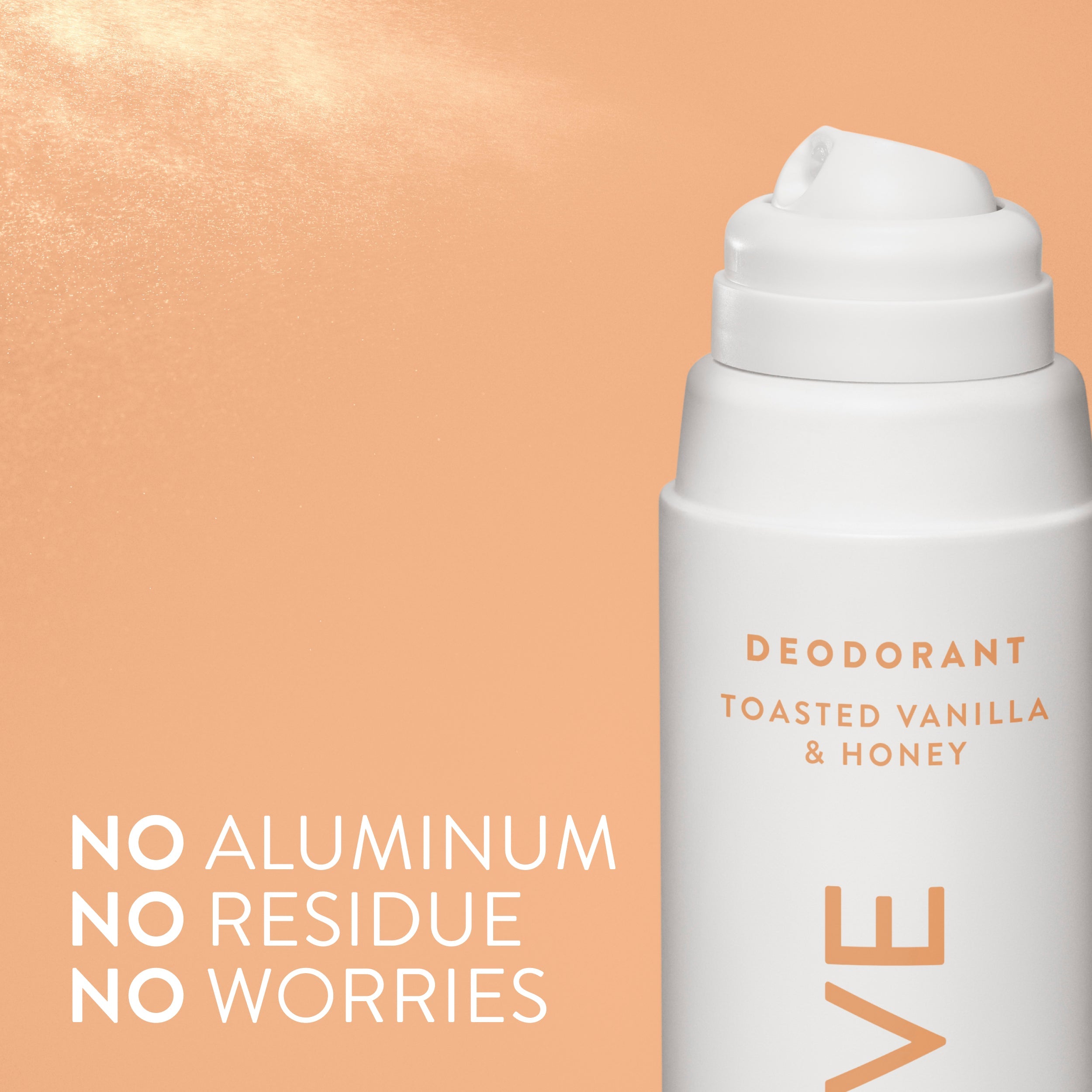 Deodorant Spray Toasted Vanilla and Honey 3.5oz Classic Everyday Essential