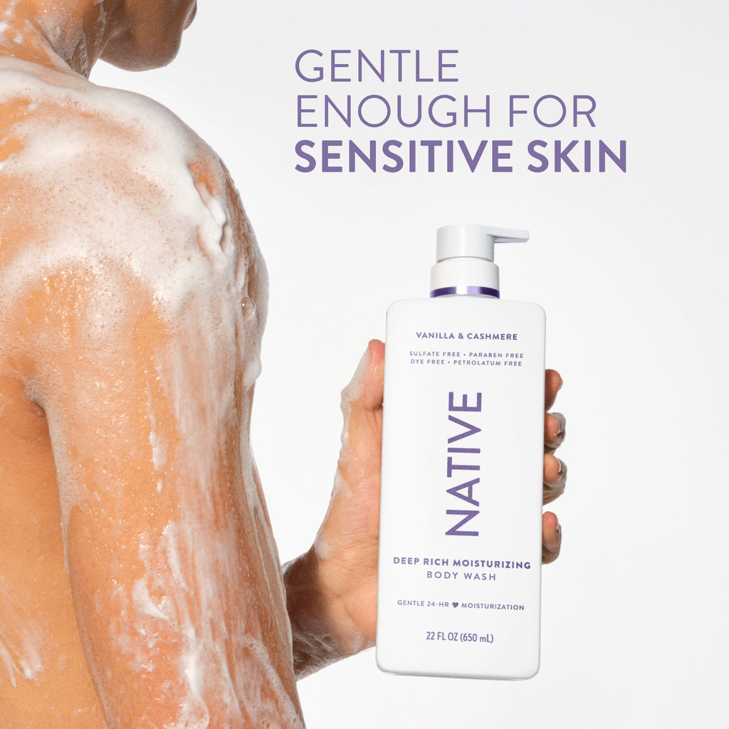 Moisturizing Body Wash Vanilla and Cashmere 22oz Classic Everyday Essential