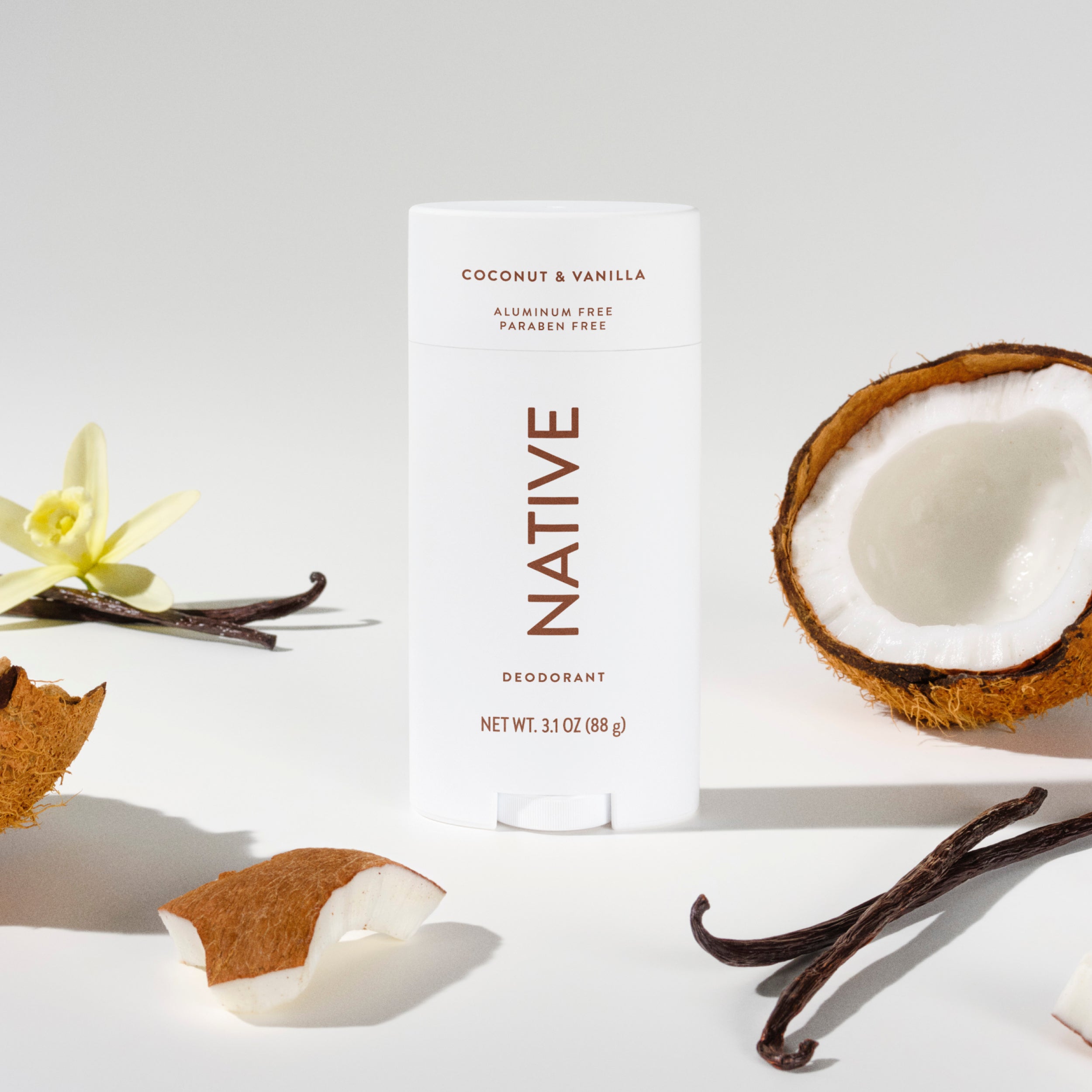 Deodorant Stick Coconut and Vanilla 3.1oz Classic Everyday Essential