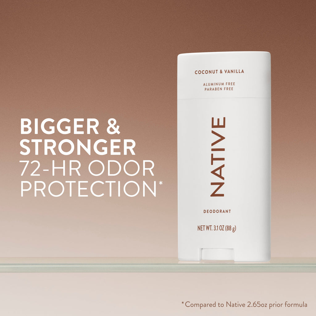 Deodorant Stick Coconut and Vanilla 3.1oz Classic Everyday Essential