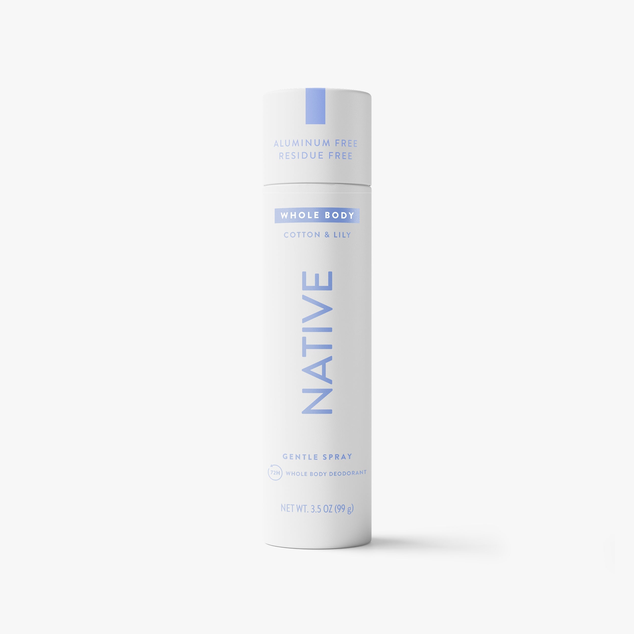 Whole Body Deodorant Spray Cotton and Lily 3.5oz Classic Everyday Essential