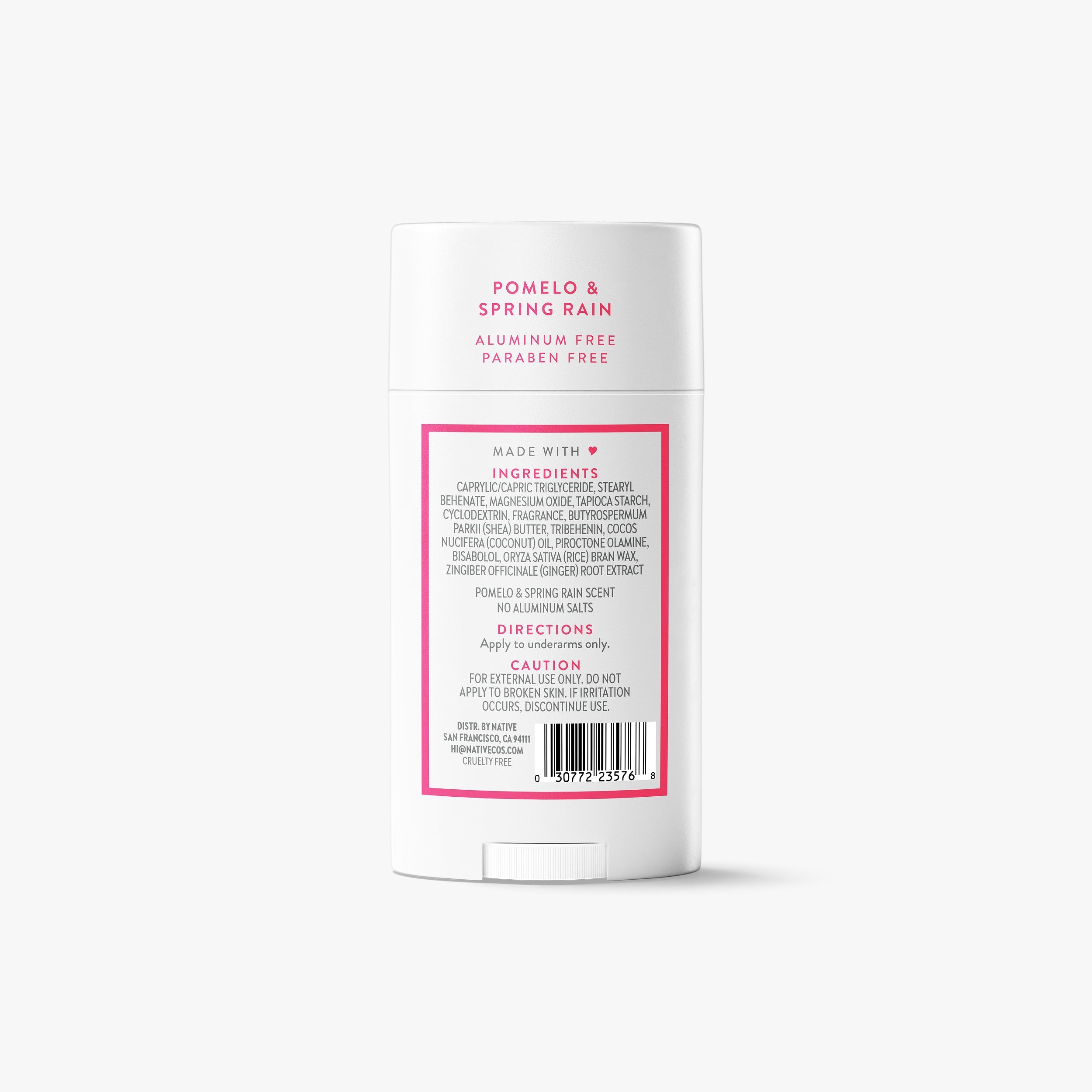 Deodorant Stick Pomelo and Spring Rain 2.65oz Classic Everyday Essential