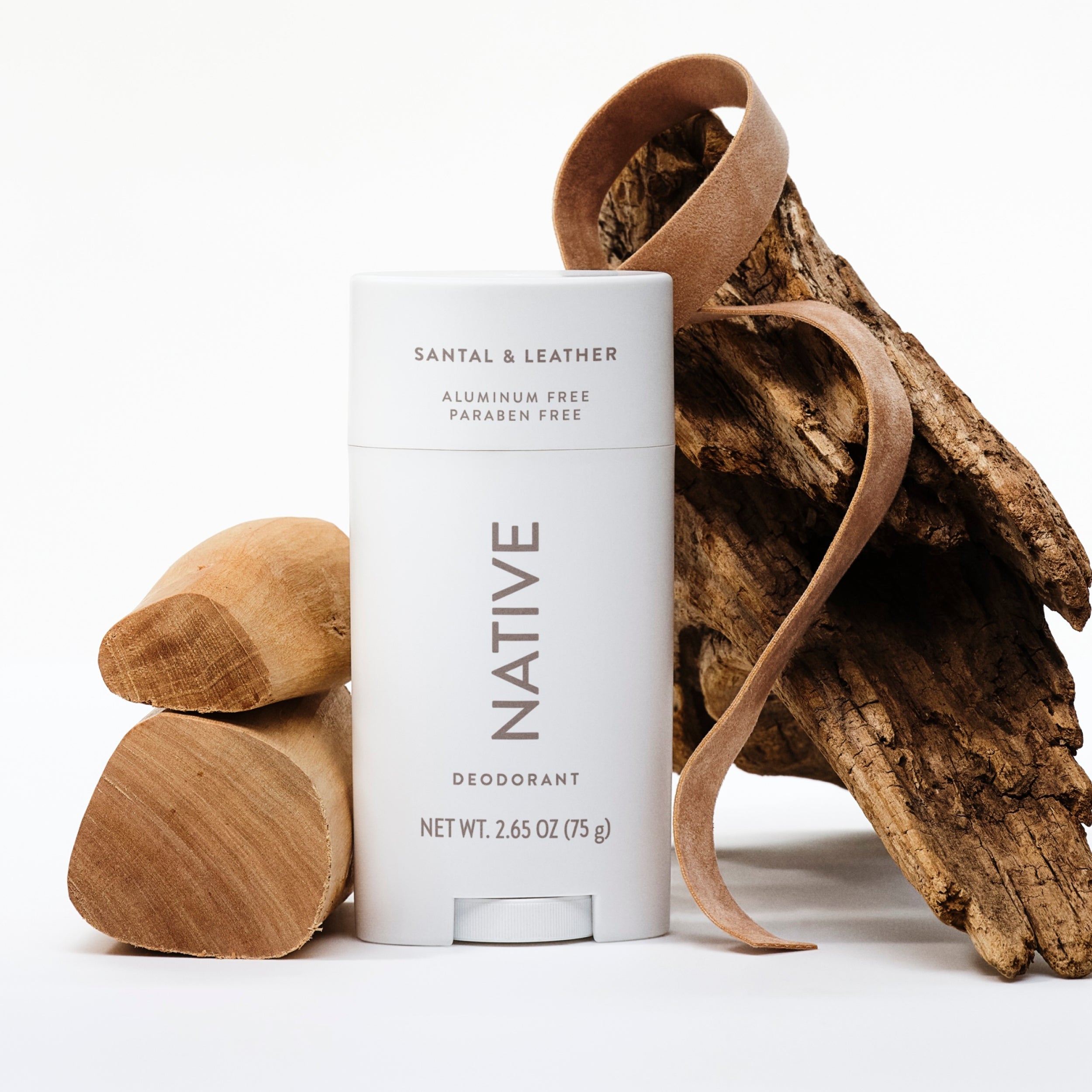 Deodorant Stick Santal and Leather 2.65oz Classic Everyday Essential