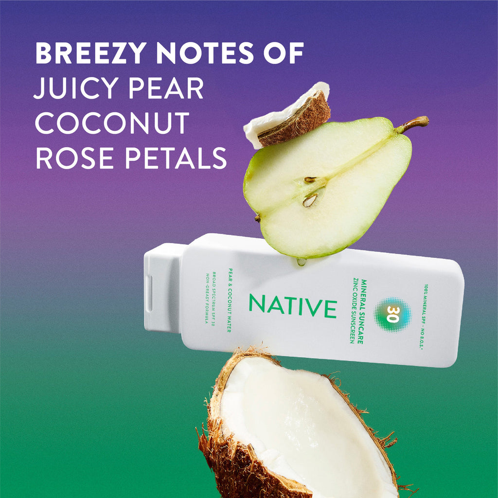 Sunscreen Lotion Pear and Coconut Water Everyday Essential