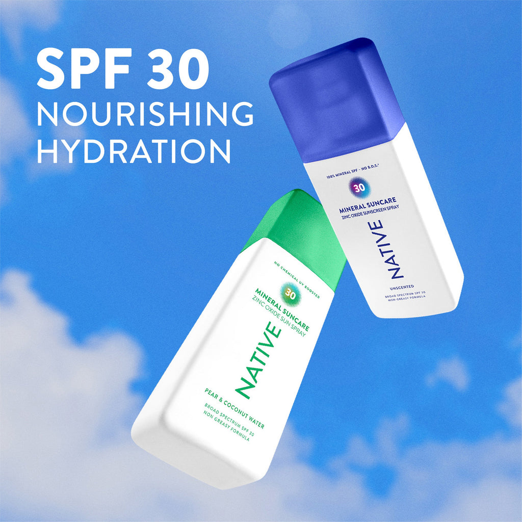 Sunscreen Spritz Pear and Coconut Water Everyday Essential