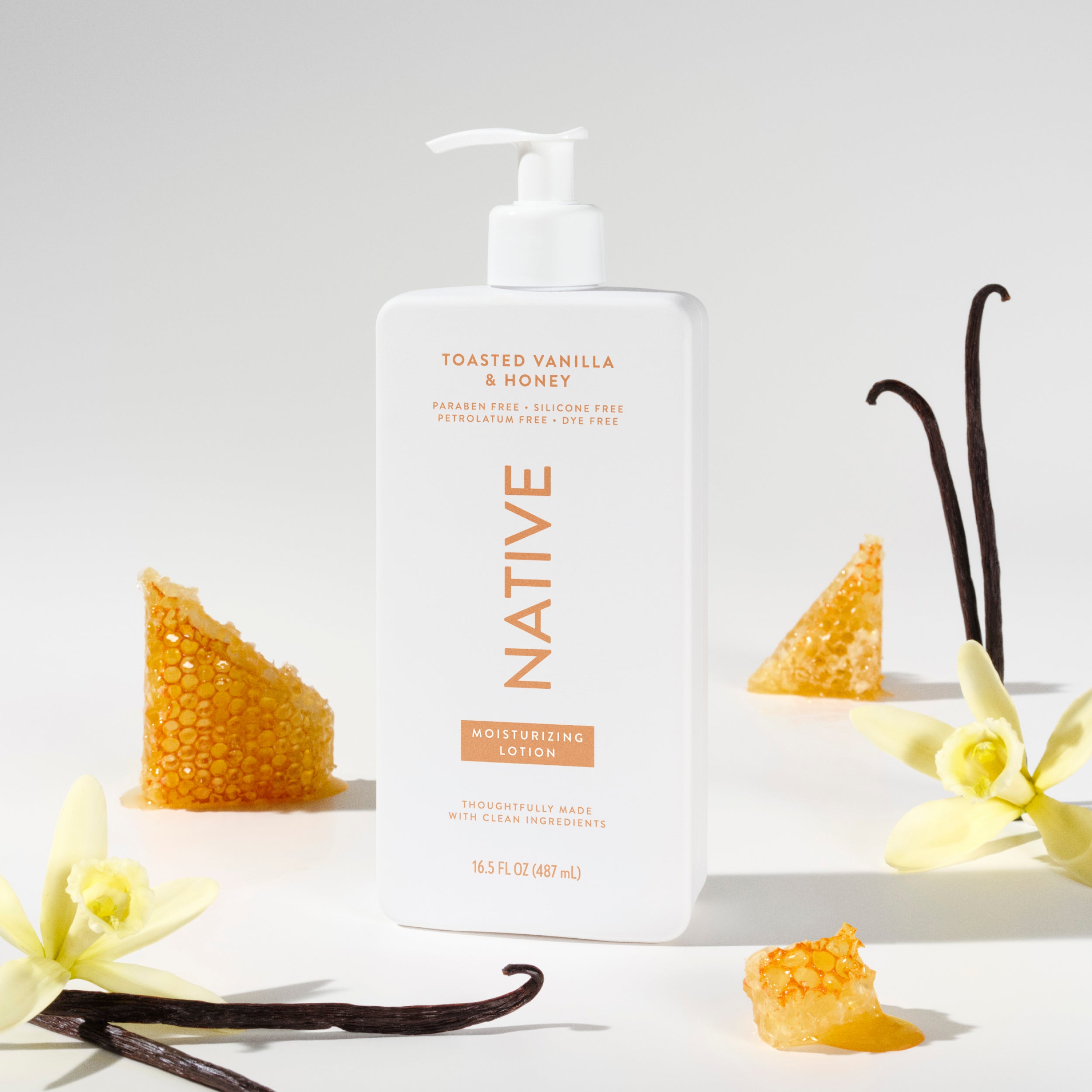 Body Lotion Toasted Vanilla and Honey 16.5oz Classic Everyday Essential