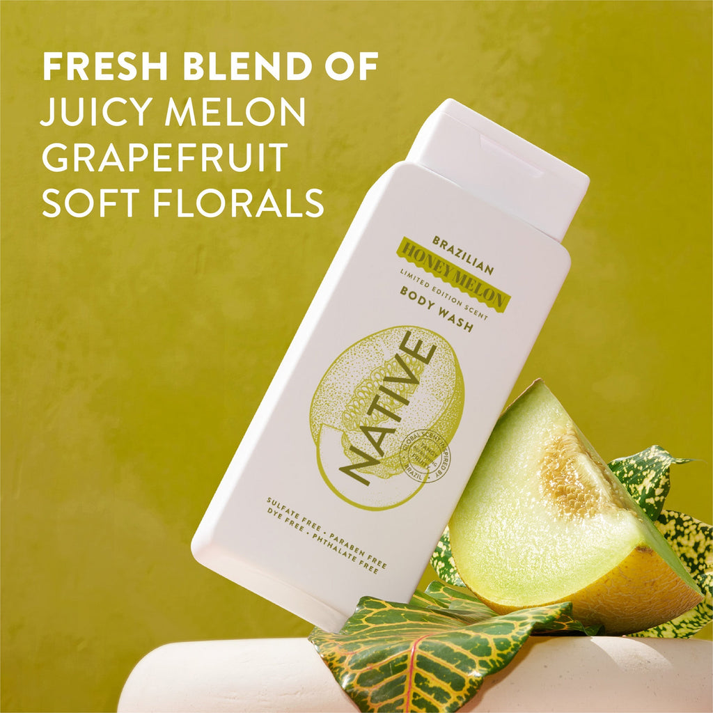 Body Wash Brazilian Honey Melon 18oz Limited Edition Everyday Essential