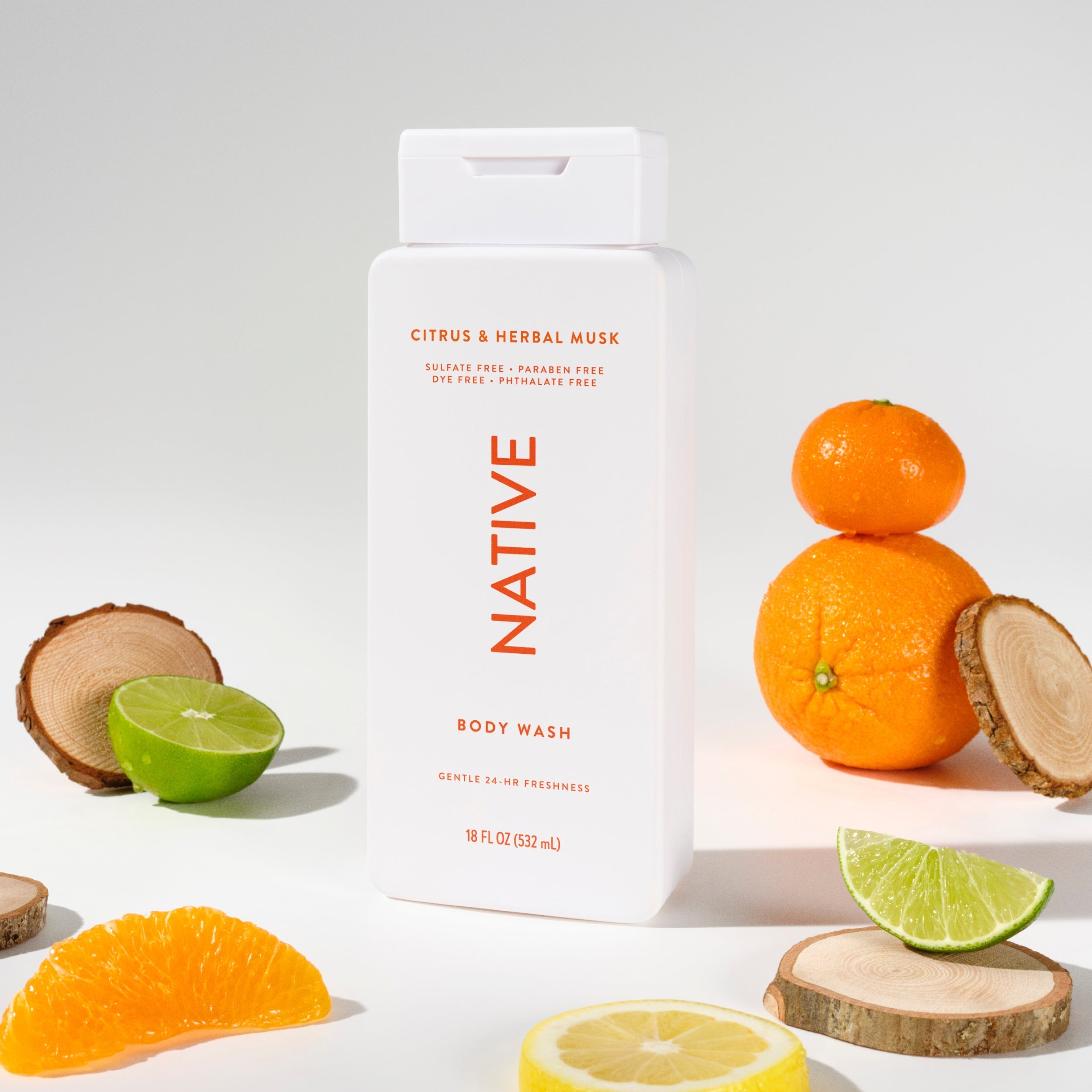 Body Wash Citrus and Herbal Musk 18oz Classic Everyday Essential