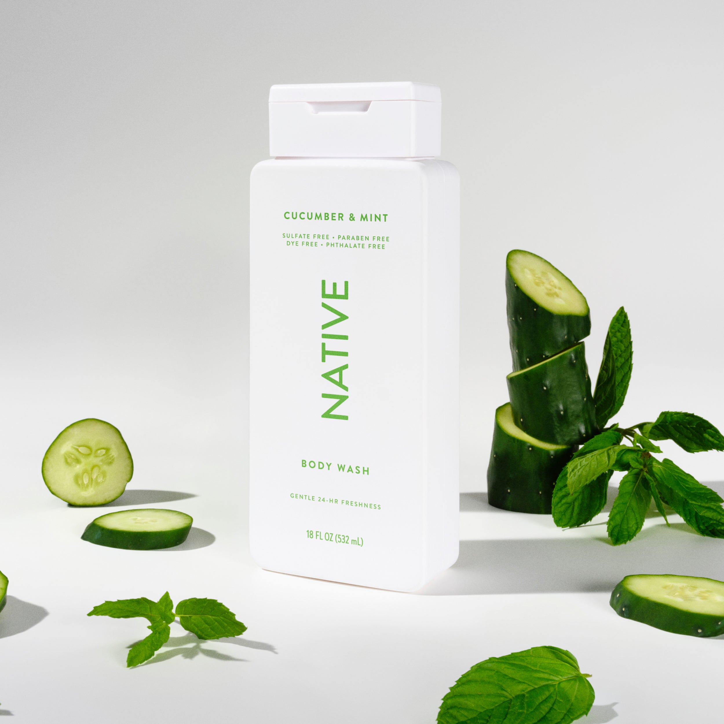 Body Wash Cucumber and Mint 18oz Classic Everyday Essential