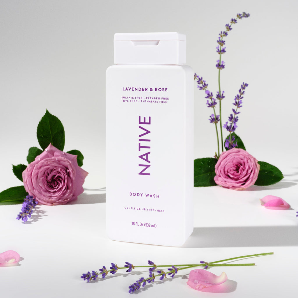 Body Wash Lavender and Rose 18oz Classic Everyday Essential