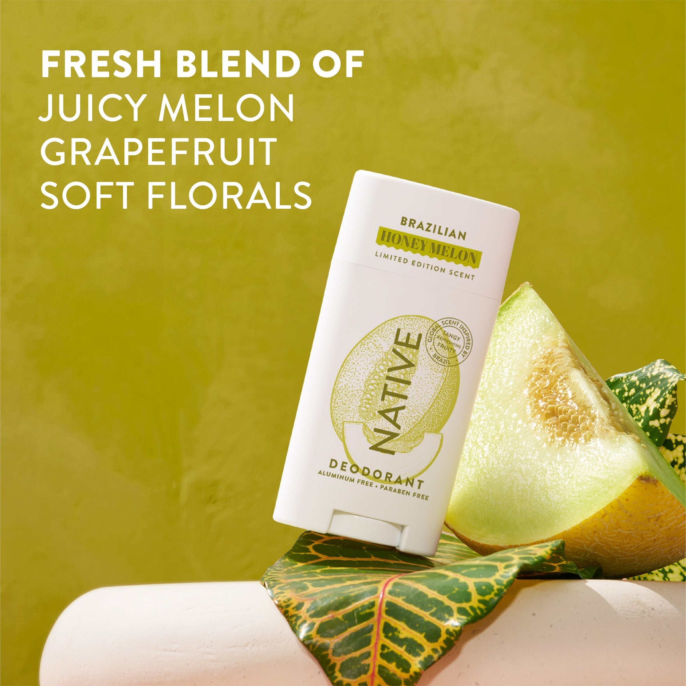 Deodorant Stick Brazilian Honey Melon 2.65oz Limited Edition Everyday Essential