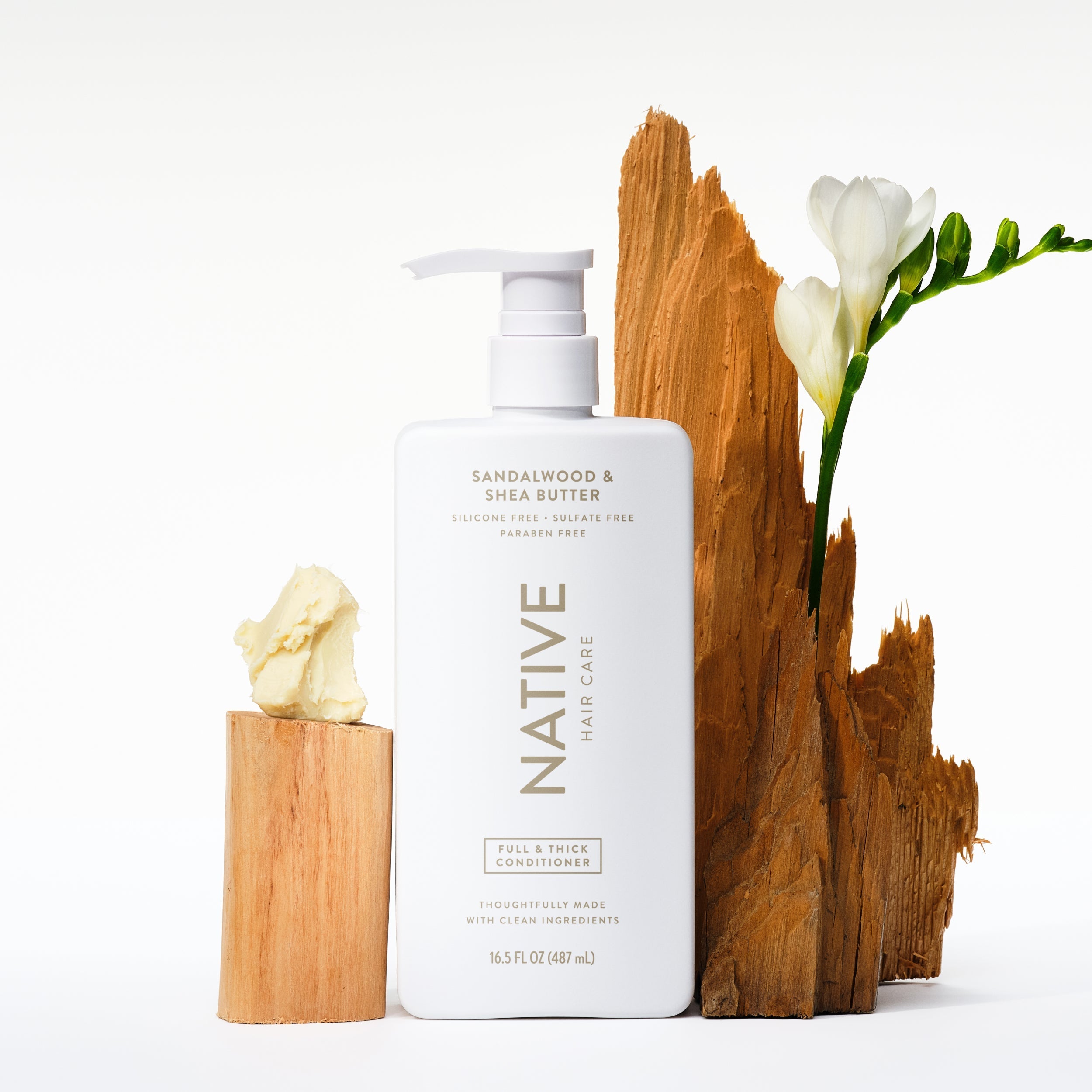Full and Thick Conditioner Sandalwood and Shea Butter 16.5oz Classic Everyday Essential