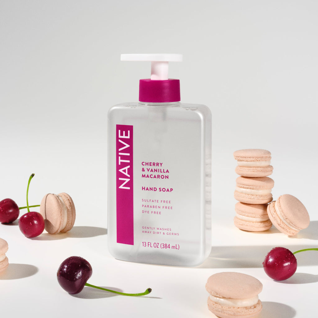 Hand Soap Cherry and Vanilla Macaron 13oz Classic Everyday Essential