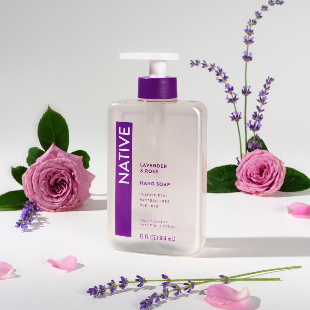 Hand Soap Lavender and Rose 13oz Classic Everyday Essential