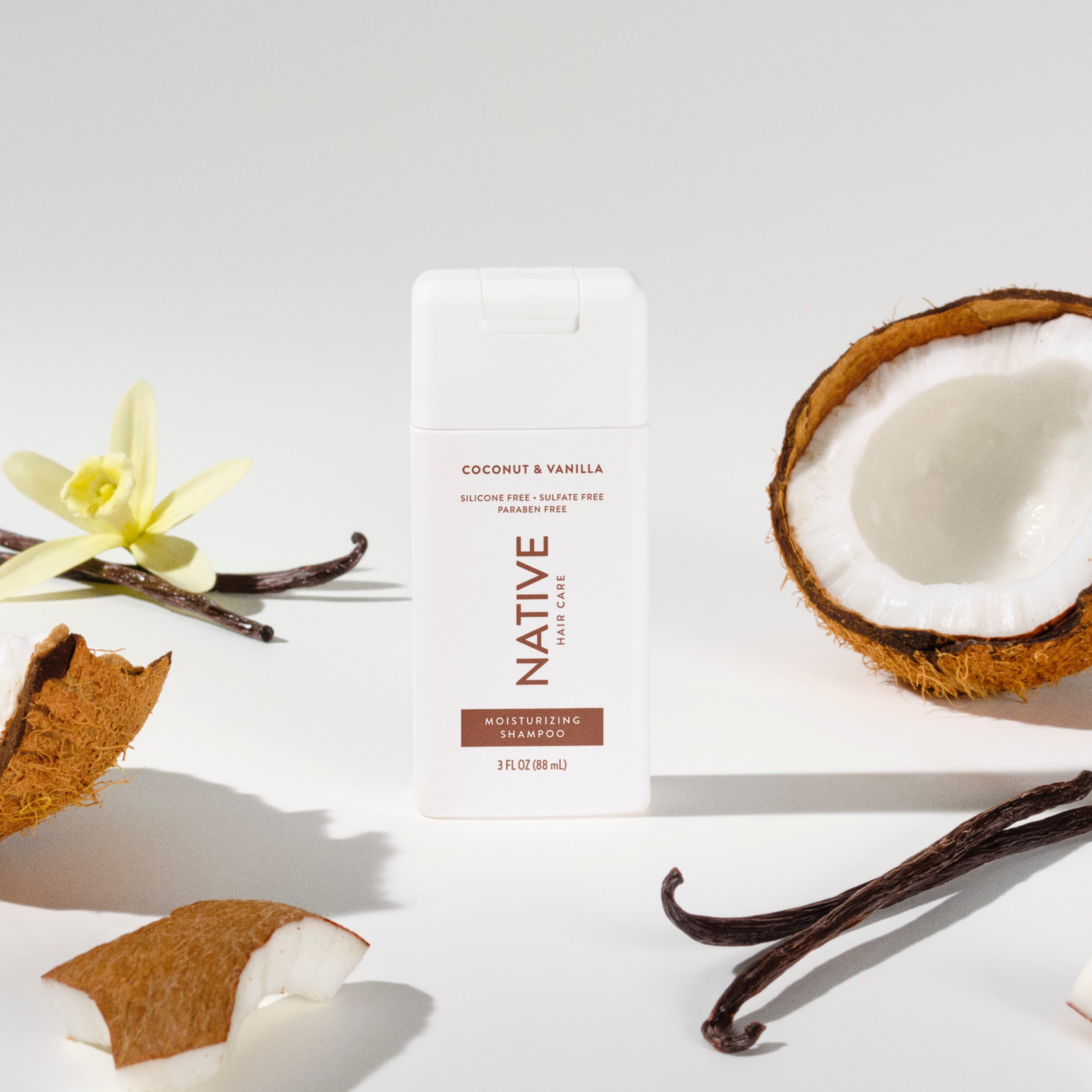 Mini Moisturizing Shampoo Coconut and Vanilla 3oz Classic Everyday Essential
