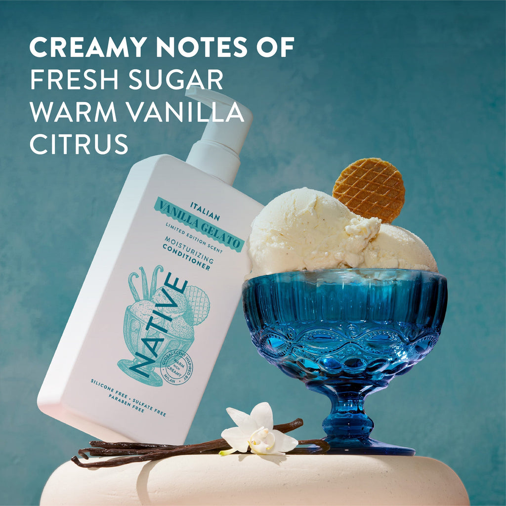 Moisturizing Conditioner Italian Vanilla Gelato 16.5oz Limited Edition Everyday Essential