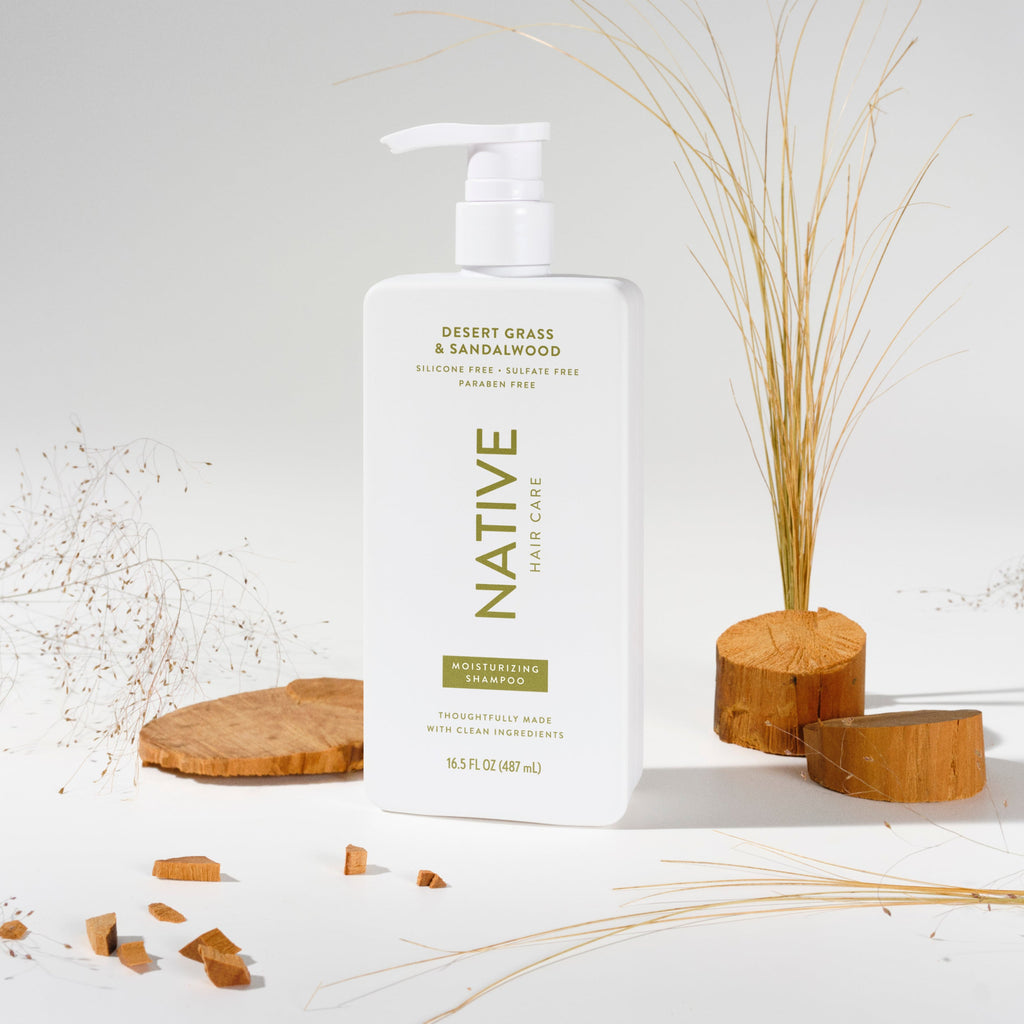 Moisturizing Shampoo Desert Grass and Sandalwood 16.5oz Classic Everyday Essential