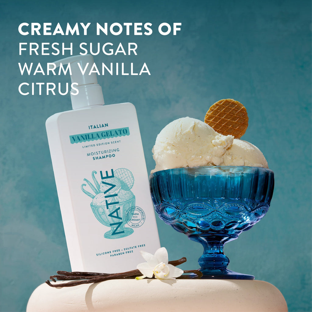 Moisturizing Shampoo Italian Vanilla Gelato 16.5oz Limited Edition Everyday Essential