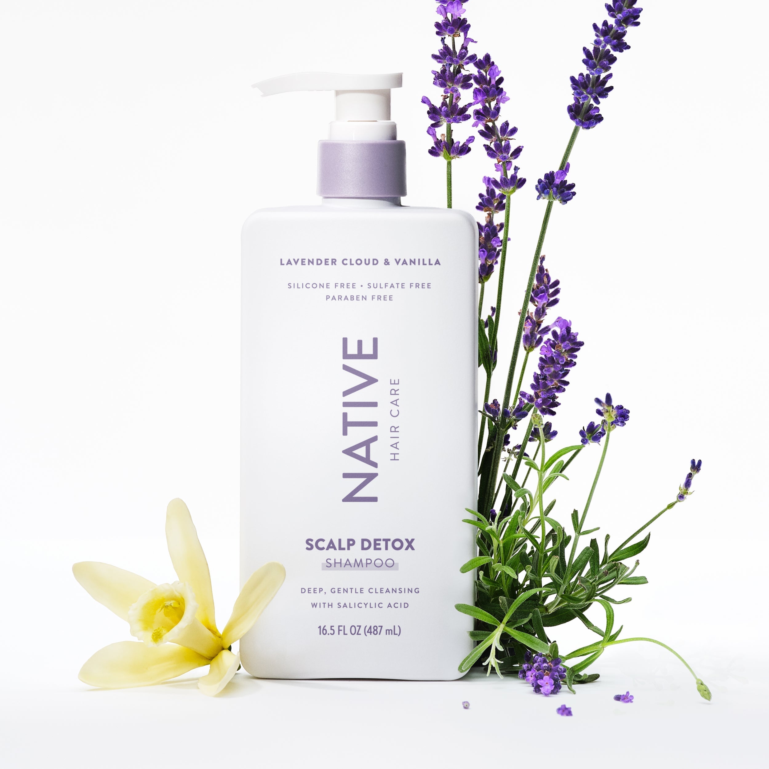 Scalp Clarifying Shampoo Lavender Cloud and Vanilla 16.5oz Classic Everyday Essential