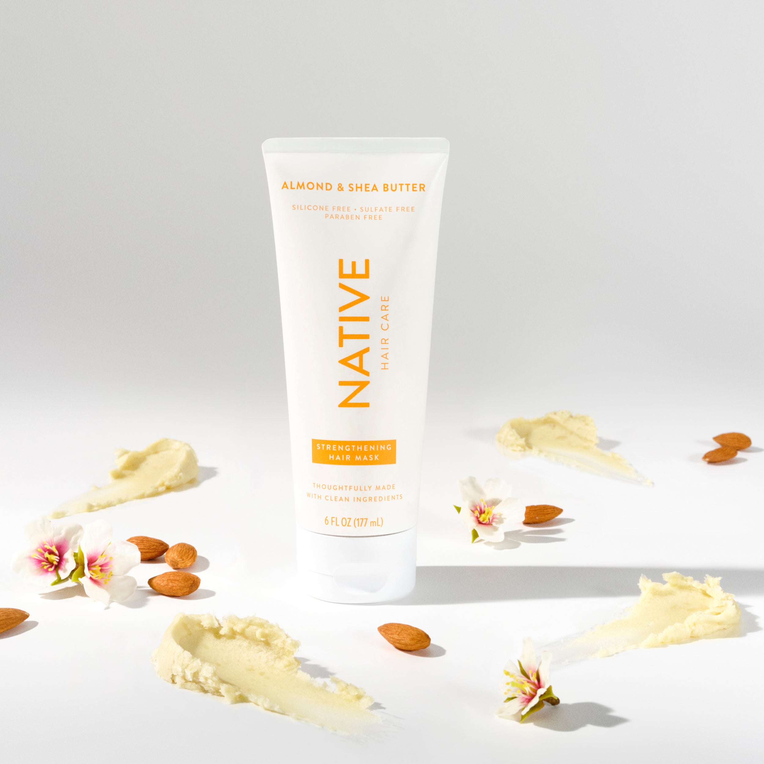 Strengthening Hair Mask Almond and Shea Butter 6oz Classic Everyday Essential